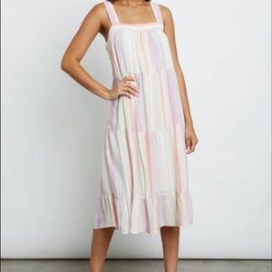 Rails Amaya Tiered Dress Color: JULIETTE STRIPE